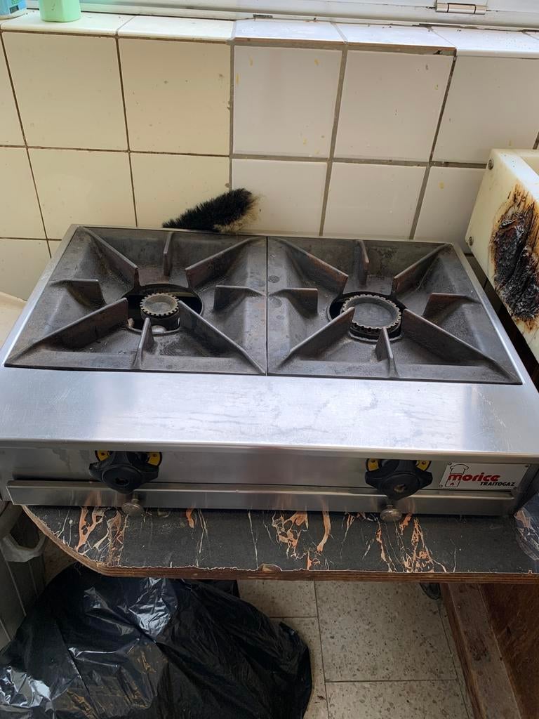 Bec à gaz, Ophalen, Gebruikt, Gas
