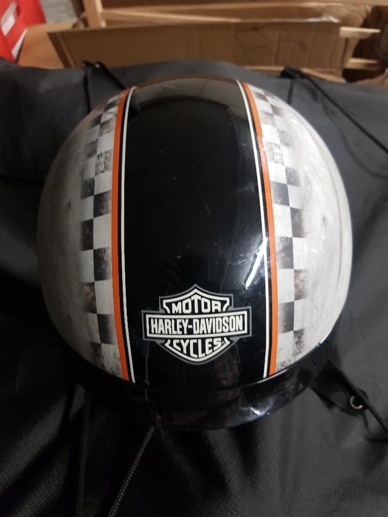 moto helm van Harley davidson speciale look, Ophalen, Heren, Overige typen, Nieuw zonder kaartje