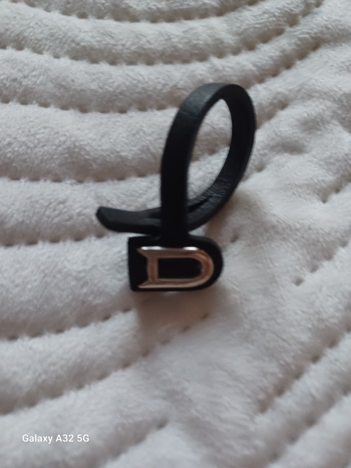 DELVAUX Griffe pour sac NOIRE siglé, Verzenden, Zwart