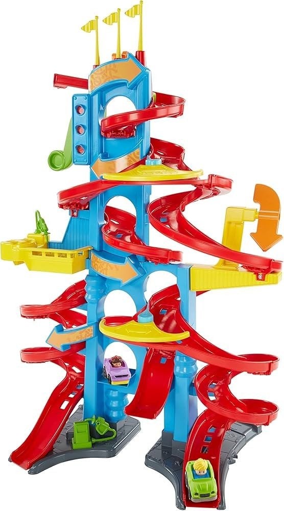 Fisher-Price Om-de-Beurt Racebaan NL, Ophalen