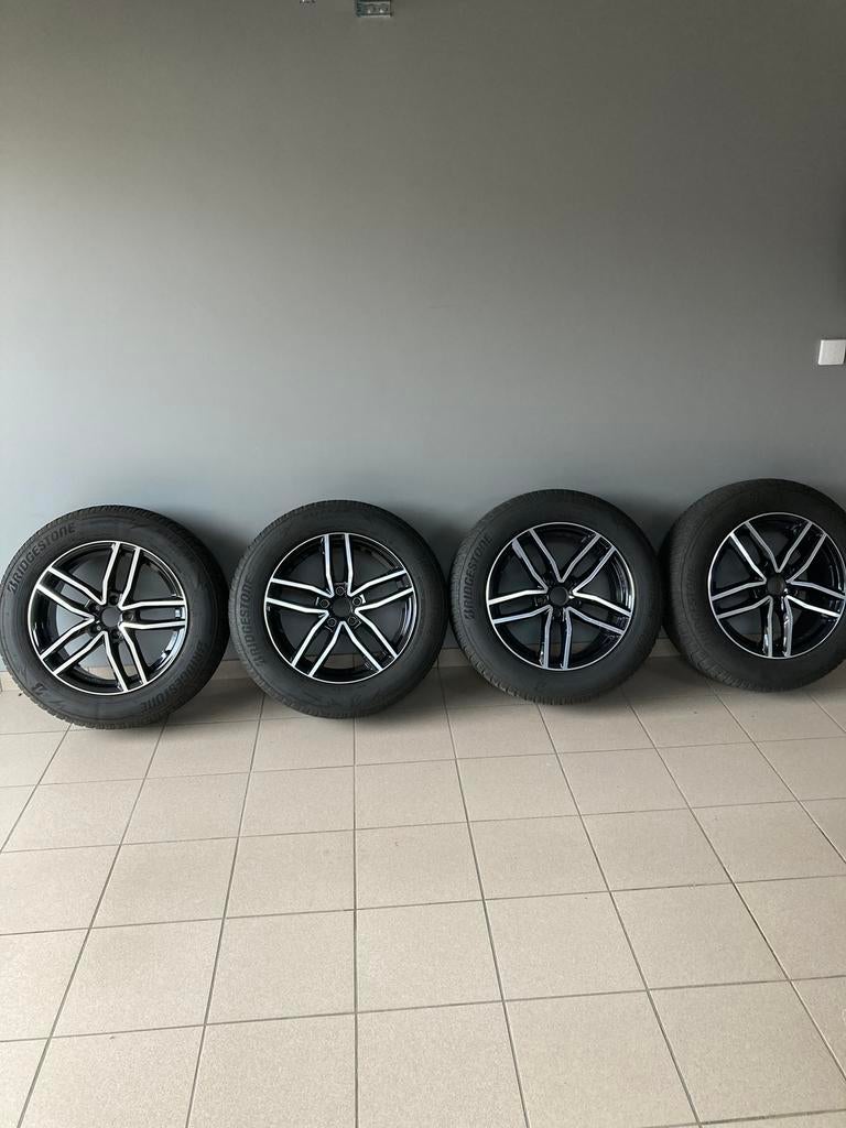 Velgen met winterbanden Opel Grandland x, Auto-onderdelen, Banden en Velgen, Ophalen, Banden en Velgen, 17 inch, Winterbanden