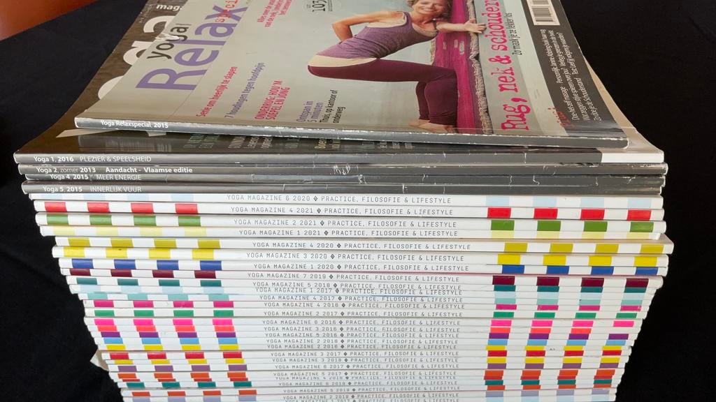 Yoga tijdschriften, Ophalen, Zo goed als nieuw