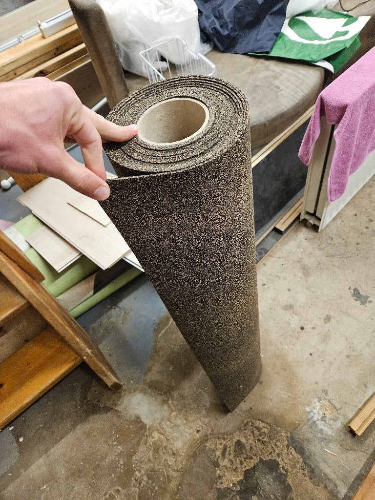 Kurk onderlaag parket, Enlèvement, Neuf, Autres matériaux, Parquet