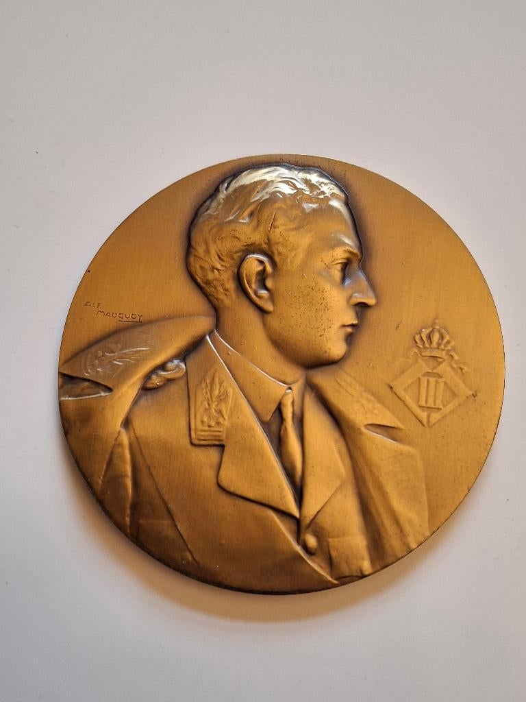 medaille Koning Leopold III, Verzamelen, Verzenden, Gebruikt, Overige typen