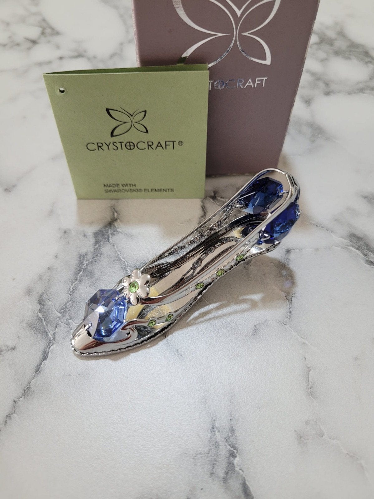 Magnifique ornement de collection de la marque Crystocraft, Enlèvement ou Envoi
