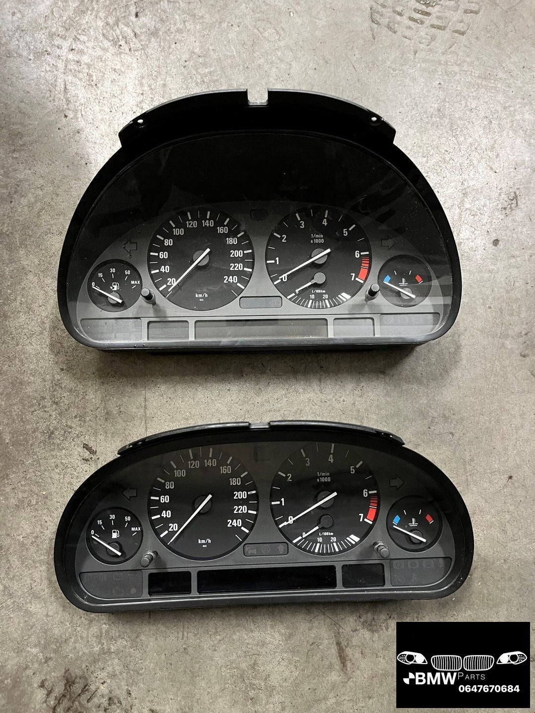Instrumentenpaneel Km teller Tacho Bmw 5-Serie E39 520i 525i, -, Utilisé, -, Enlèvement ou Envoi