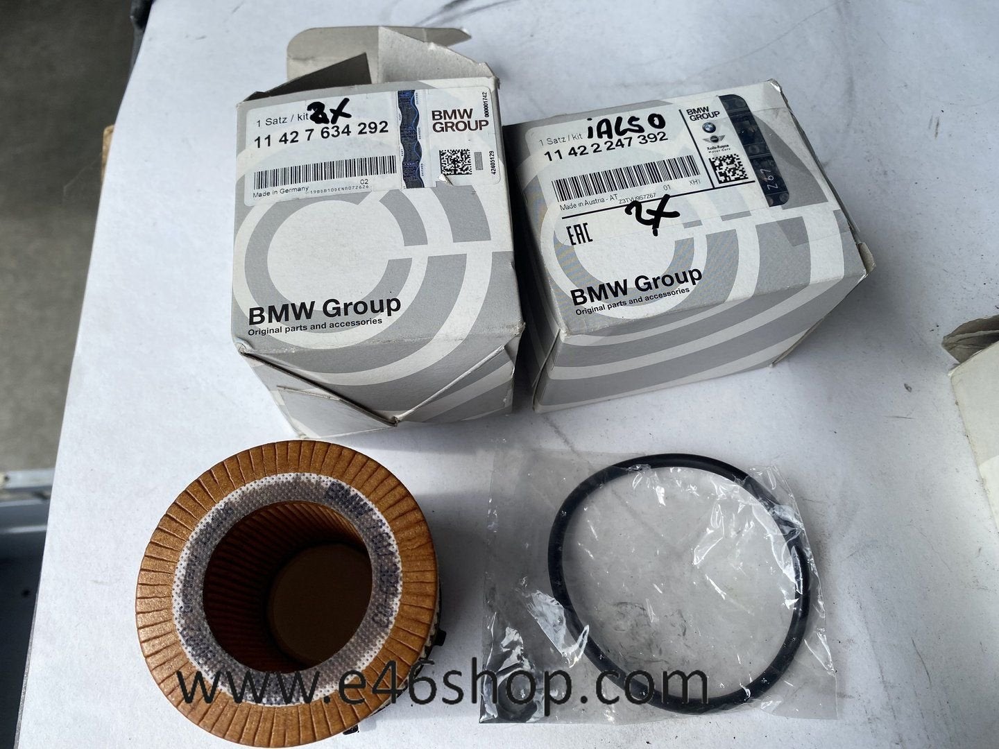 OLIEFILTER BMW E46 E39 E38 X5 OE 11422247392 NIEUW ORG BMW, Autos : Pièces & Accessoires, Neuf, -, -, Enlèvement ou Envoi