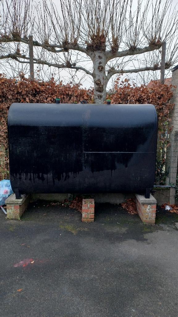 Mazouttank 2400 liter, Doe-het-zelf en Bouw, Ophalen, Gebruikt, Overige typen