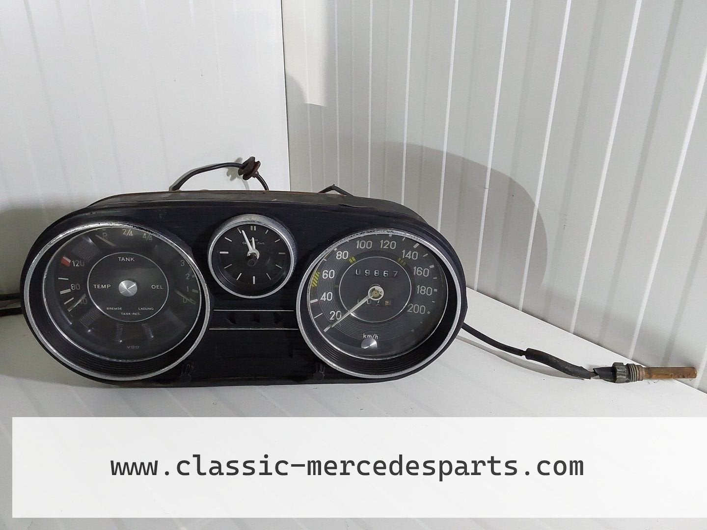 Tellerhuis / combi instrument Mercedes W114 / w114 coupe, Autos : Pièces & Accessoires, Utilisé, -, -, Enlèvement ou Envoi