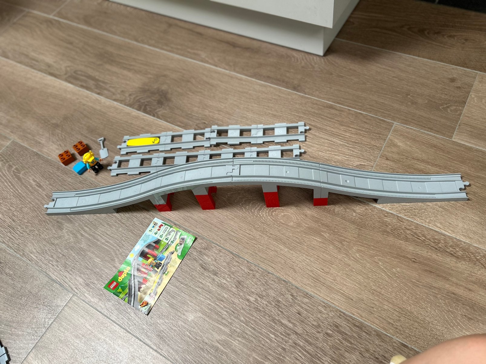 Duplo treinbrug en rails, Enlèvement, Comme neuf, Ensemble complet, Duplo