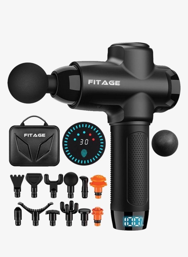 Fitage massagegun, Sport en Fitness, Ophalen of Verzenden, Zo goed als nieuw, Apparaat