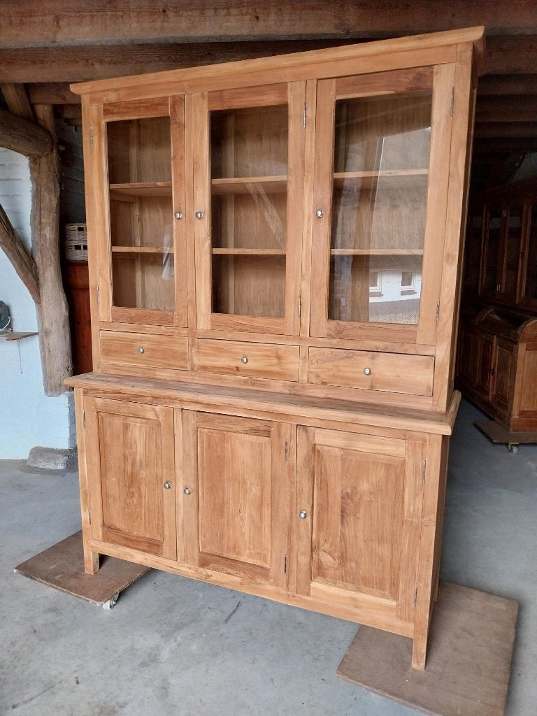 Prachtige Teak Buffetkast 155 cm, Teck, 25 à 50 cm, 150 à 200 cm, Comme neuf