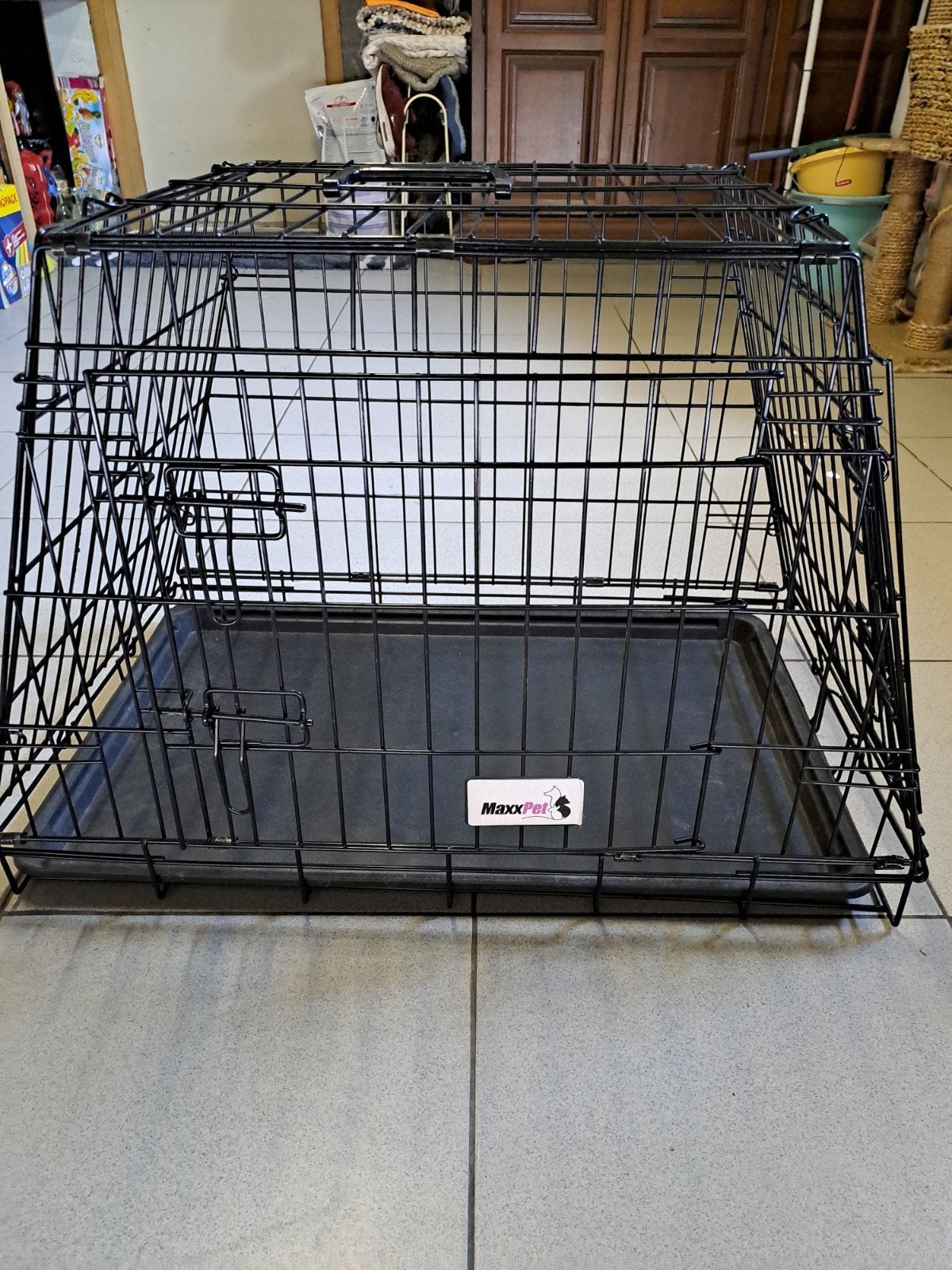 Autobench, Dieren en Toebehoren, Hondenhokken, Ophalen, Minder dan 65 cm, 75 tot 110 cm, Nieuw