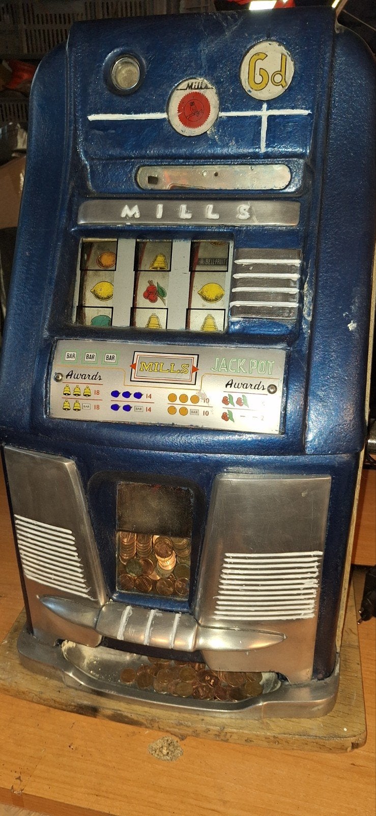 6 x machines à sous Mills, Sega, Ascot, INCL. JACKPOTS, Collections, Machines | Machines à sous, Enlèvement, Utilisé