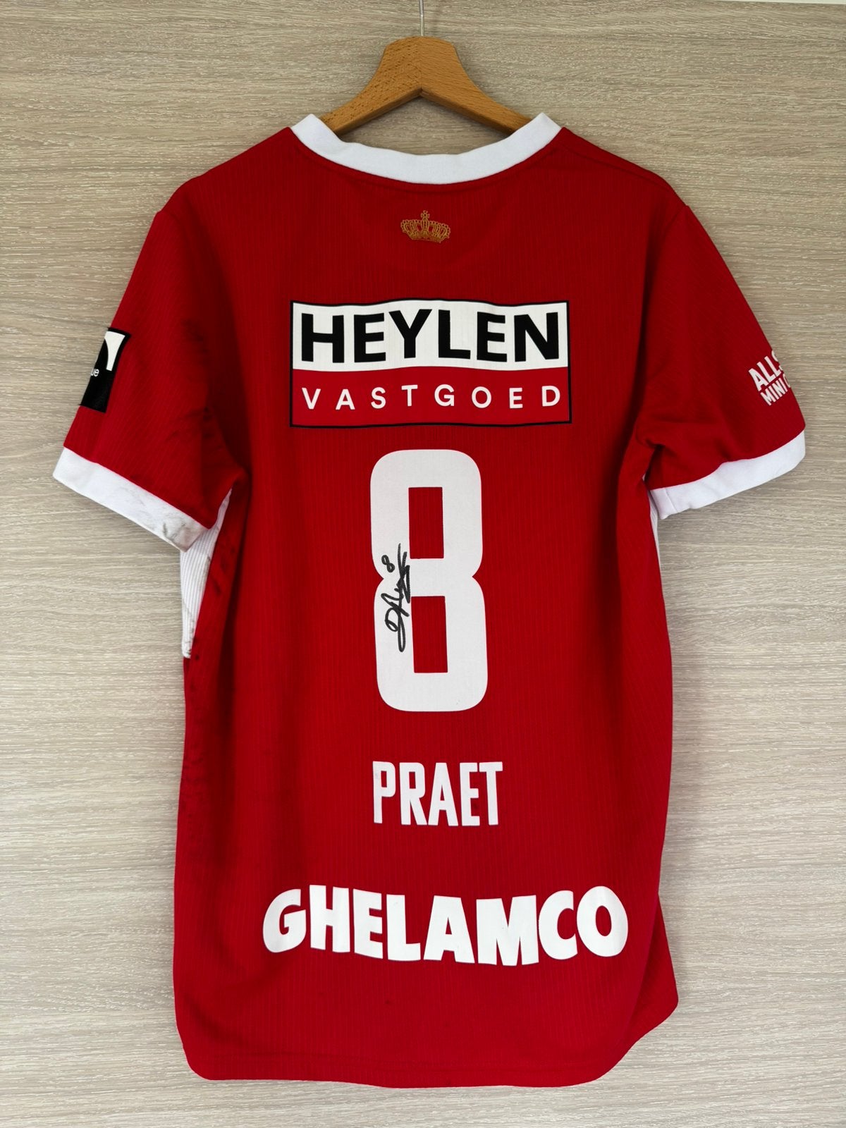Matchworn antwerp fc, Ophalen, Nieuw, Shirt