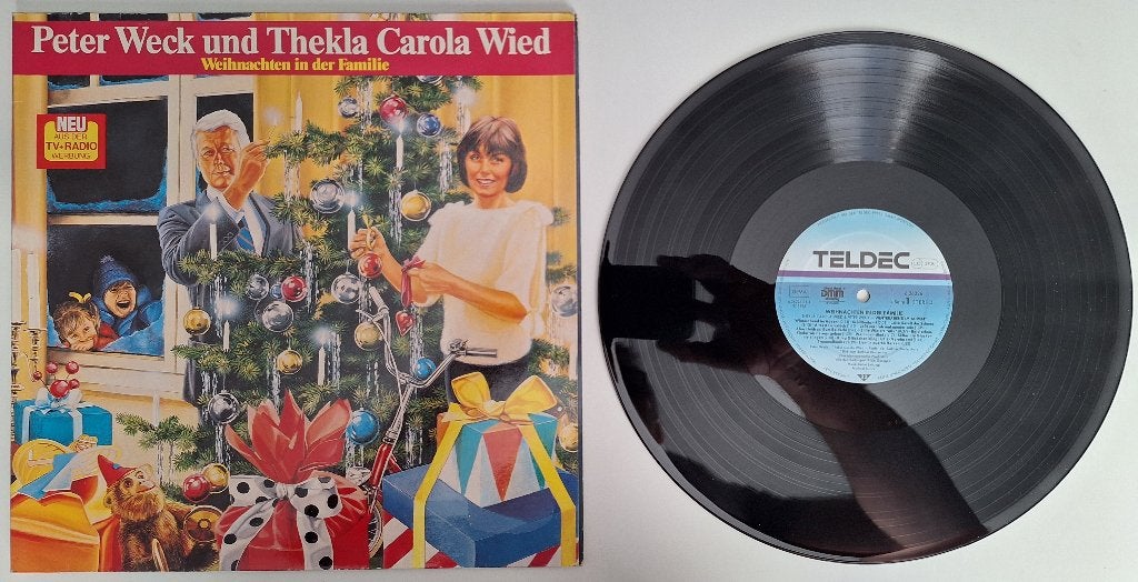 Peter Weck Und Thekla Carola Wied-Weihnachten In Der Familie, CD & DVD, Vinyles | Autres Vinyles, Housse de protection extérieure