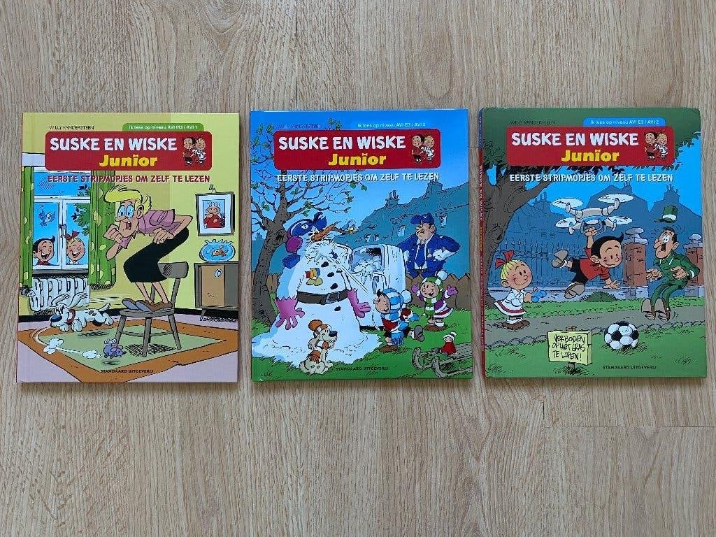 3 boekjes: 'eerste stripmopjes: Suske en Wiske', Boeken, Ophalen, Zo goed als nieuw
