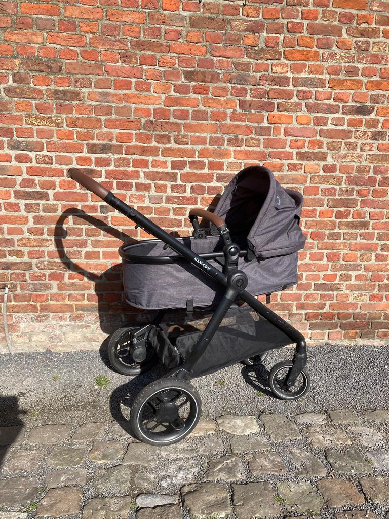 Buggy 3 in 1, Kinderen en Baby's, Ophalen, Verstelbare duwstang, Zo goed als nieuw, Combiwagen