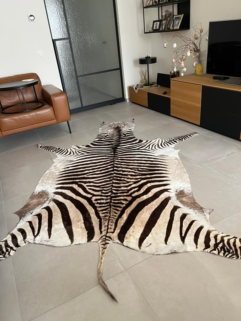 Prachtige zebra huid, Huis en Inrichting, Ophalen, Zo goed als nieuw
