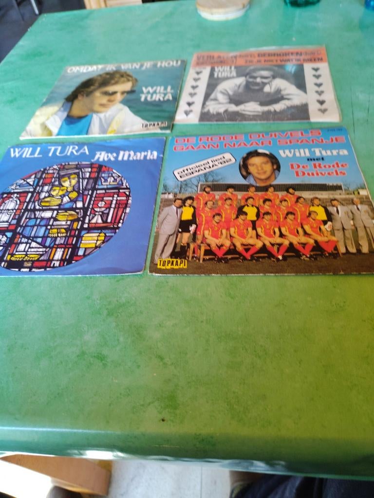 Singles vinyles Will Tura, Enlèvement ou Envoi