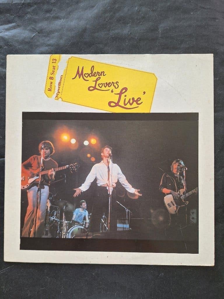 JONATHAN RICHMAN & MODERN LOVERS "Live" new wave LP (1977), LP, Gebruikt, Ophalen of Verzenden, Alternative Rock
