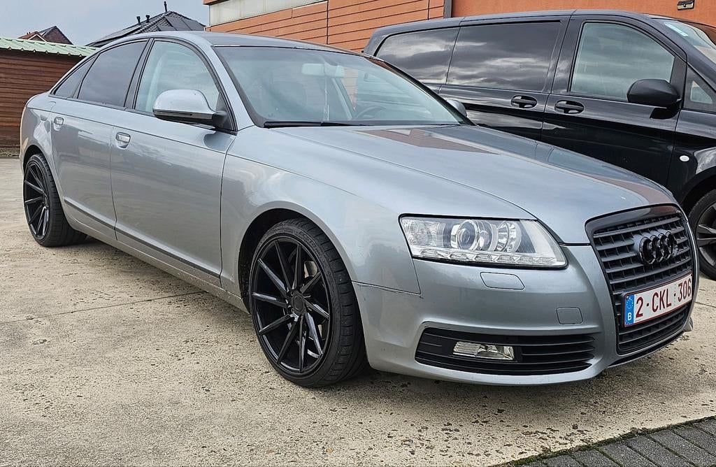 A6 2.0 Tdi 185pk Leder, Verwarmde Zetels, Xenon, Achat, Boîte manuelle, Noir, 5 portes