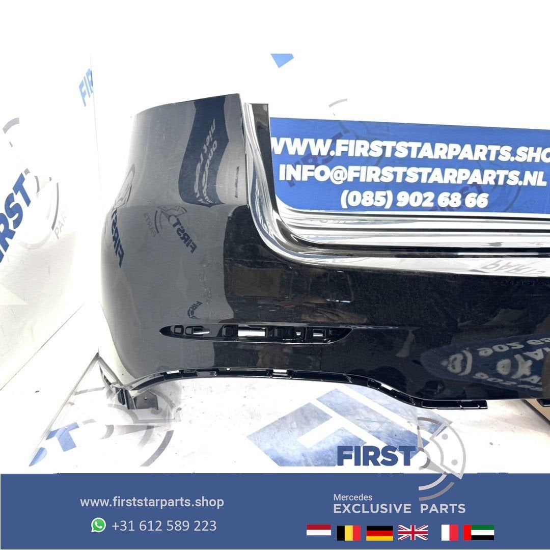 W253 GLC AMG ACHTERBUMPER + DIFFUSER CHROOM Origineel Merced, Arrière, Utilisé, -, -