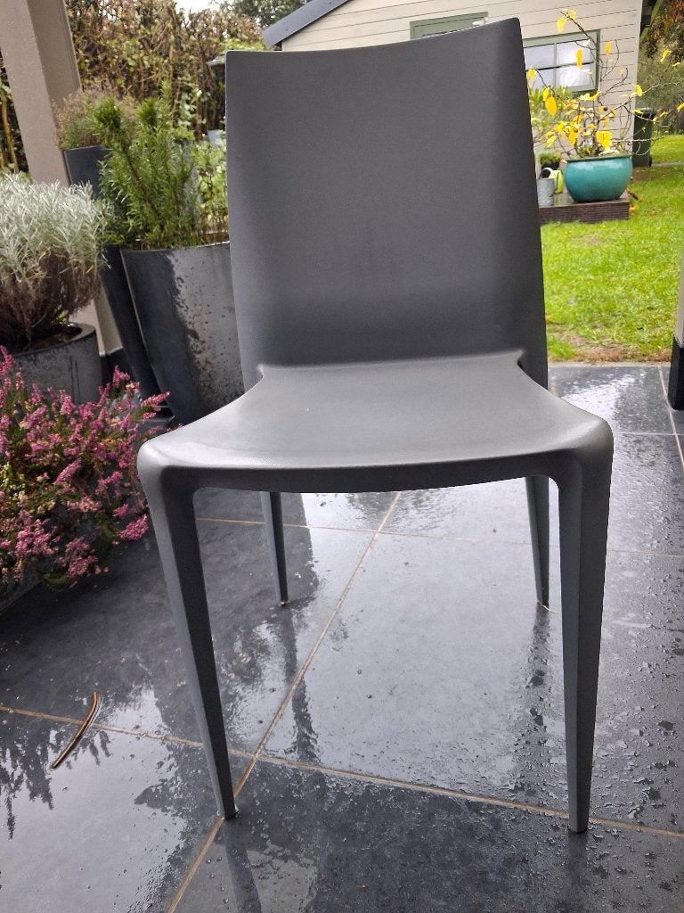 The Bellini chair - Heller - 6 stuks, Ophalen, Kunststof, Gebruikt, Grijs
