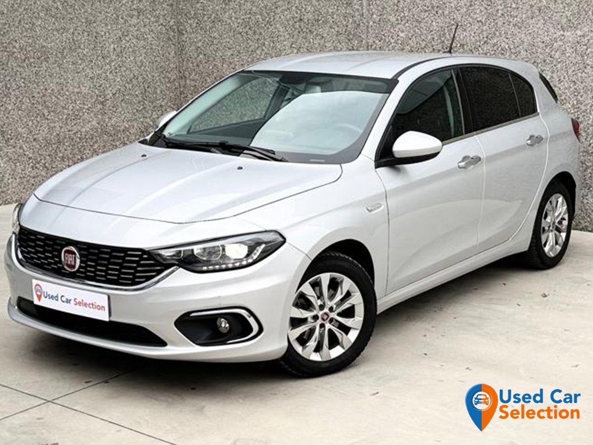 Fiat Tipo 1.4i, cuir, ACC, xénon, garantie, Autos, Cuir, Argent ou Gris, Euro 6, Entreprise