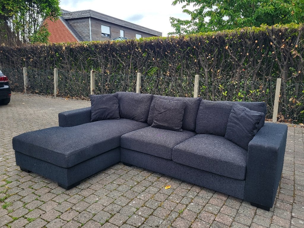 Canapé d’angle, Trois personnes, 100 à 125 cm, 250 à 300 cm, Banc d'angle