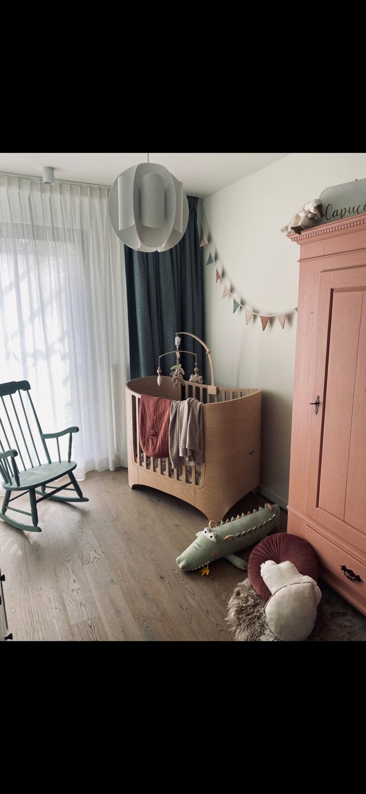 Leander Meegroeibed – Baby & Junior set (0–7 jaar) + matras, Kinderen en Baby's, Kinderkamer | Bedden, Ophalen, Matras