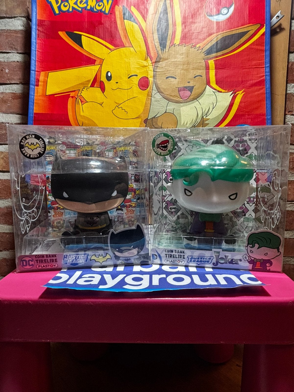 Plastoy Justice League Batman & Joker  spaarpotten, Verzamelen, Spaarpotten, Ophalen of Verzenden, Nieuw