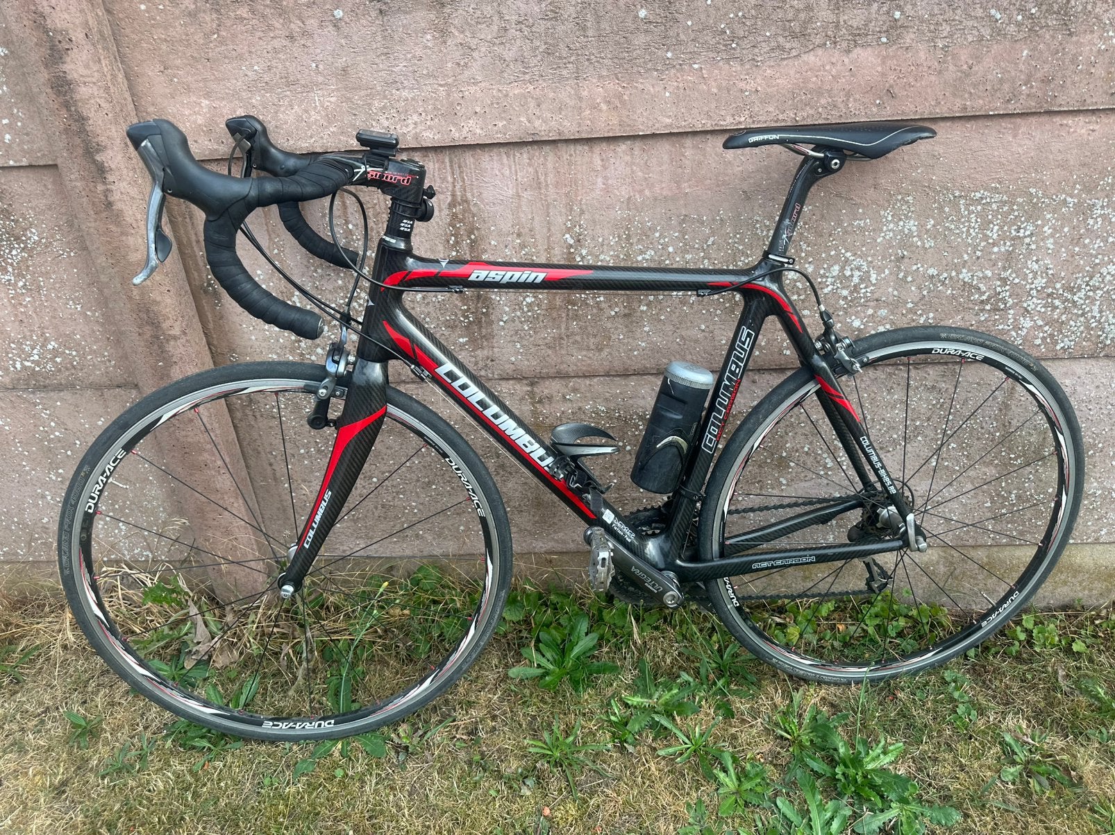 Koersfiets columbus act carbon, Fietsen en Brommers, Ophalen, Zo goed als nieuw, Carbon