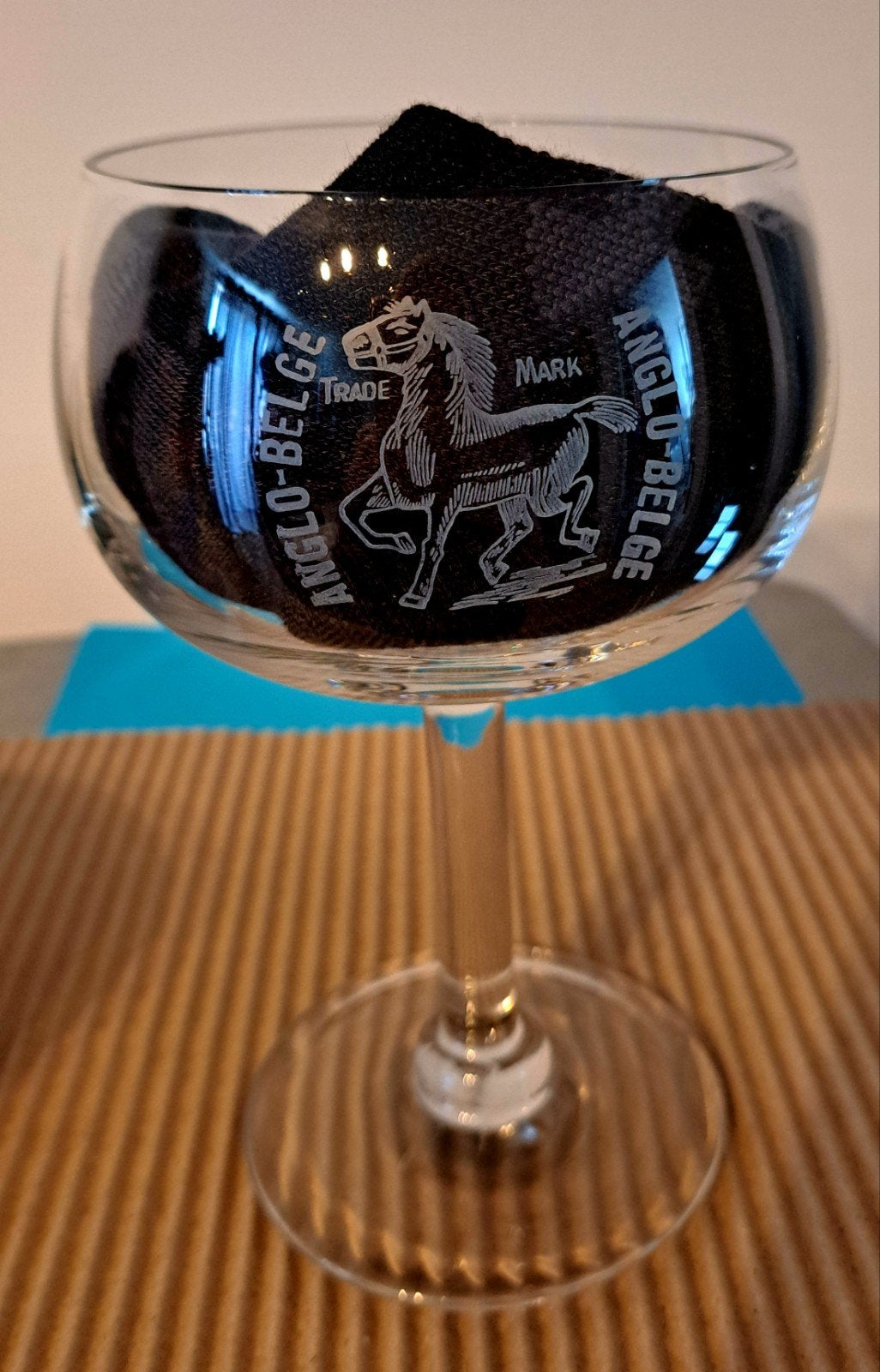 Anglo Belge bier glas, Verzamelen, Biermerken, Ophalen