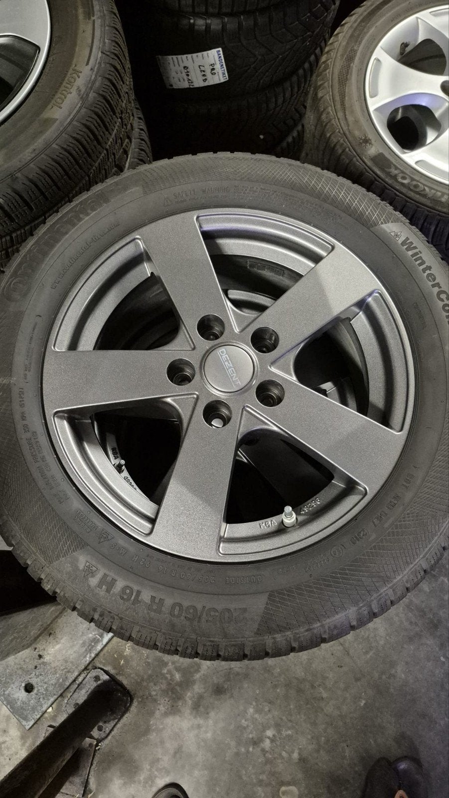 Roues d'hiver Kia Niro en très bon état, Pneus hiver, 16 pouces, 205 mm, Pneu(s)
