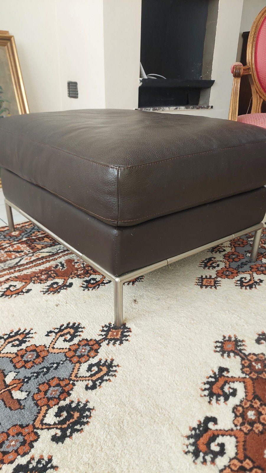 ottoman arild, Comme neuf, Enlèvement, 50 à 75 cm, Rectangulaire