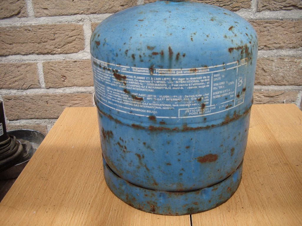 gasfles camping gaz 907, Ophalen, Gebruikt