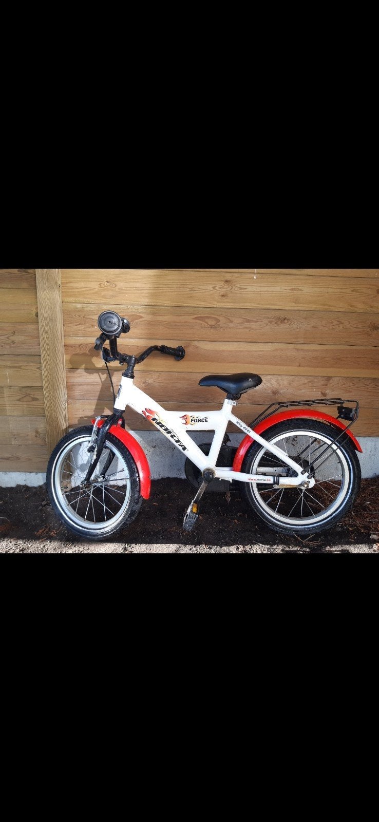 kinderfiets Norta ´Force´ 20 inch, Ophalen, 20 inch of meer, Gebruikt, Schijfrem