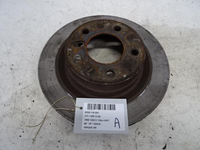 FREIN DISQUE ARRIÈRE BMW 1 serie (E81) (01-2006/09-2012), Utilisé, BMW