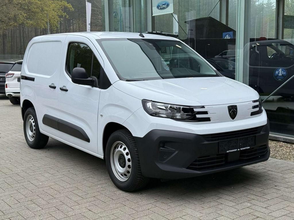 Peugeot Partner (bj 2024), Auto's, 75 kW, Stof, Gebruikt, Zwart