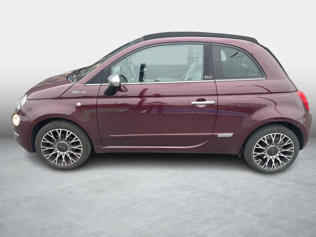 Fiat 500C 1.0 Hybrid 70 Dolcevita, 4 zetels, Stof, Gebruikt, Overige kleuren