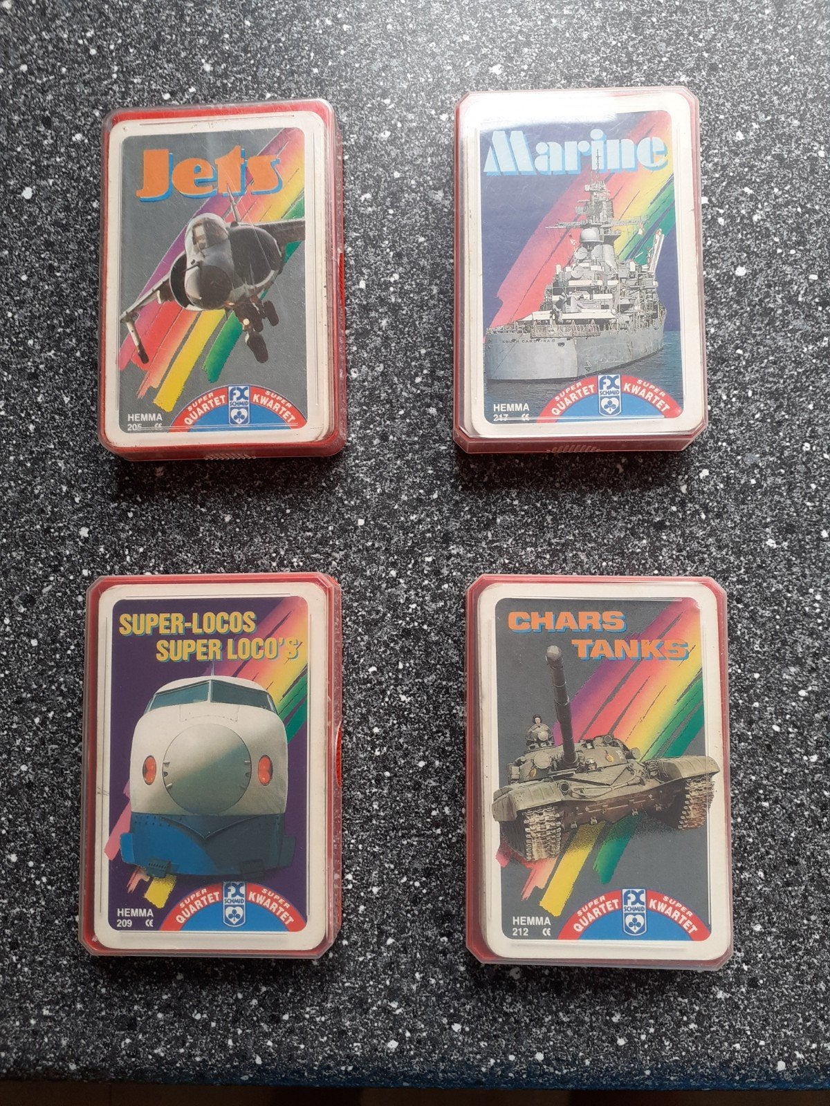 Kwartet spel hemma, Ophalen of Verzenden, Gebruikt, Meerdere kaarten