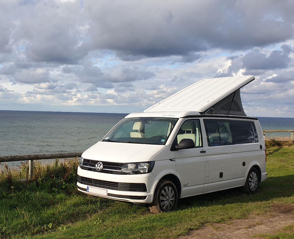 VW T6 Westfalia Kepler 2016 WC+DOUCHE - Prêt à voyager, Caravanes & Camping, Camping-cars, Particulier, jusqu'à 4, Modèle Bus ou Fourgon aménagé
