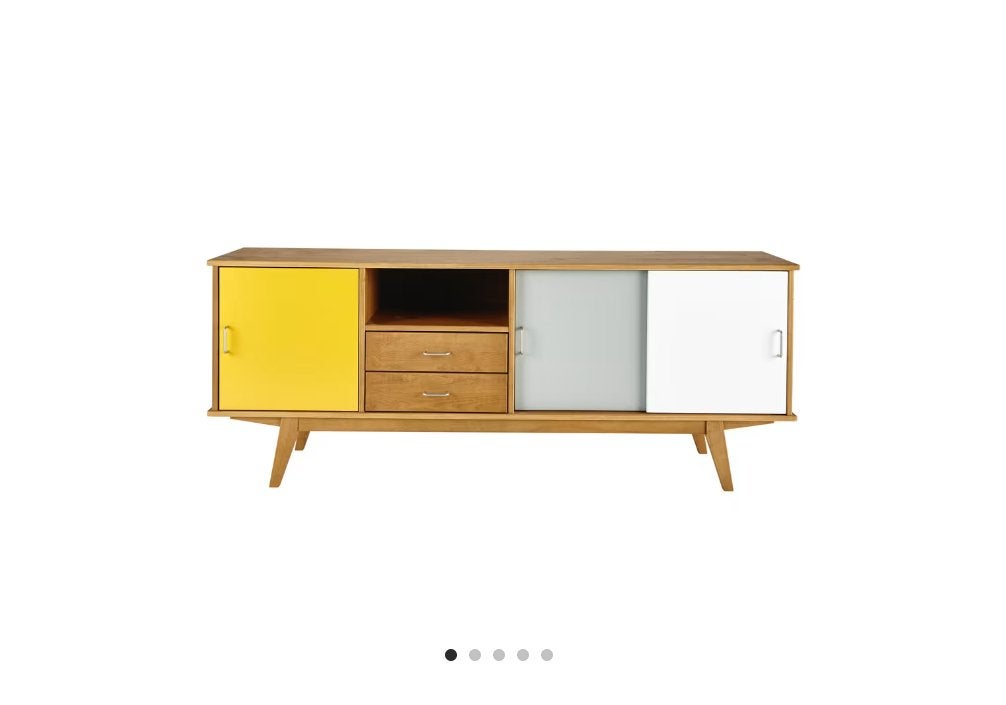 TV-meubel, Ophalen, 150 tot 200 cm, Vintage, Nieuw