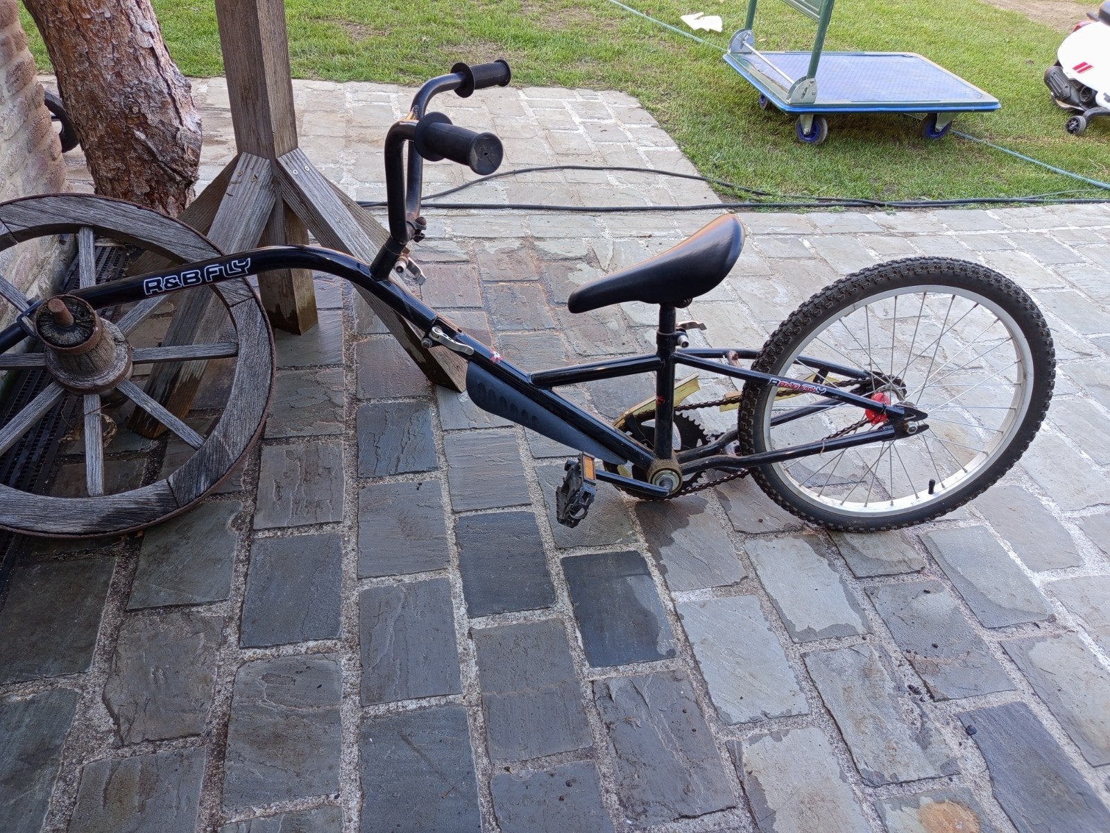 Aanhang fiets, Fietsen en Brommers, Ophalen, Gebruikt