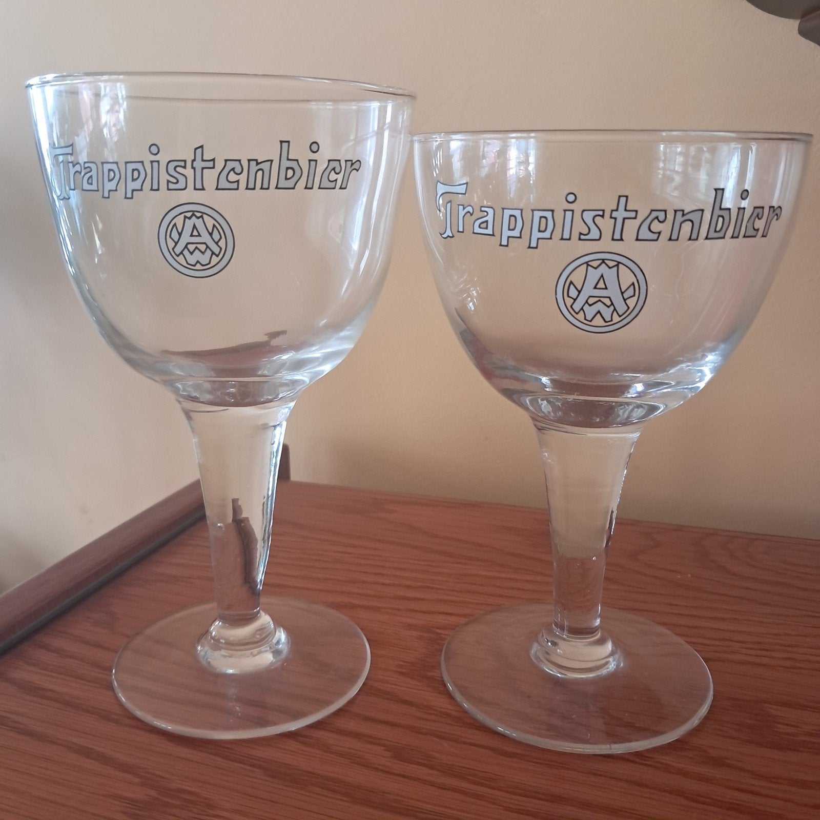 2 verres WESTMALLE, Enlèvement