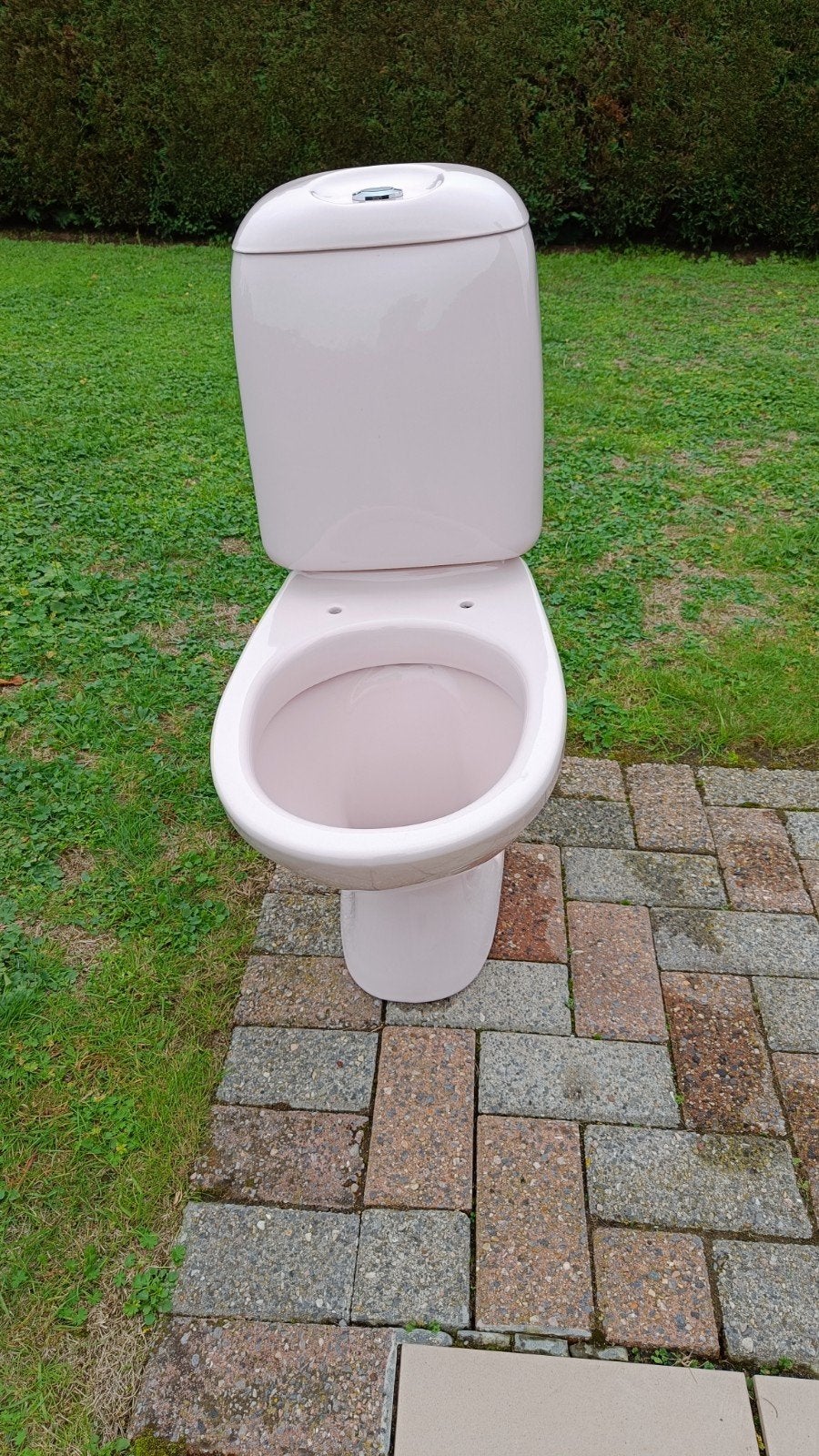 Retro Royal Sphinx wc en handenwasser plus kraan, Bricolage & Construction, Enlèvement, Utilisé, Pierre, Toilettes