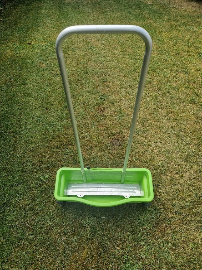 meststofstrooier voor gazon en/of tuin, Enlèvement, Comme neuf, Jardinage et Plantes de jardin