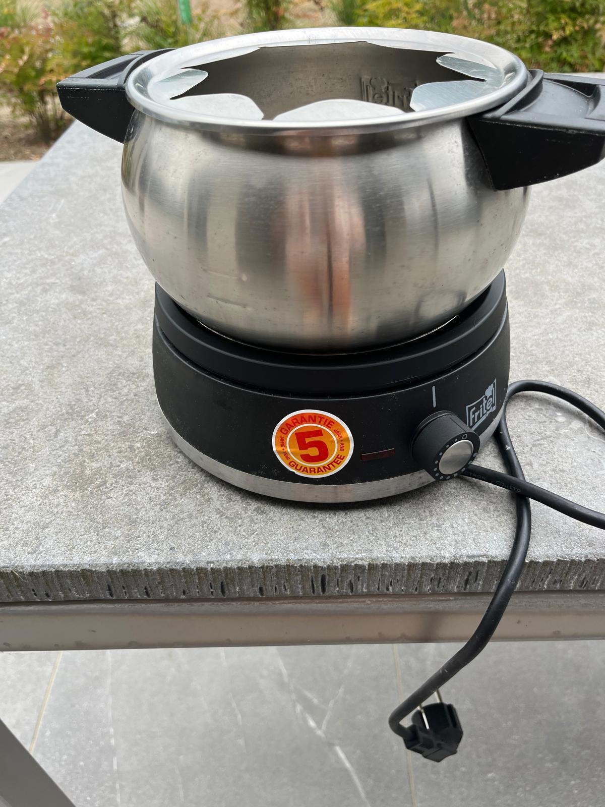 Fondue stel, Electroménager, Fondue, Enlèvement, Utilisé, Électrique, Service à fondue