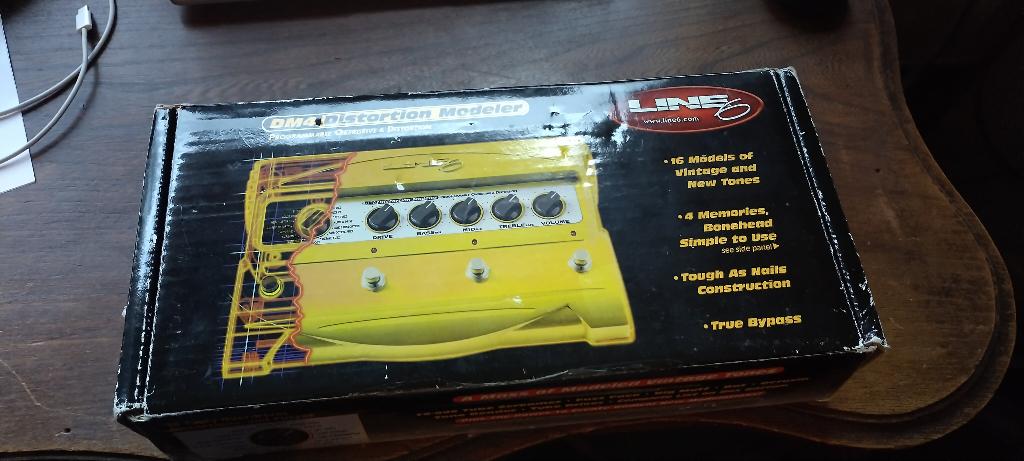 Line6 DM4 Distortion Modeler, Muziek en Instrumenten, Effecten, Ophalen of Verzenden, Zo goed als nieuw, Distortion, Overdrive of Fuzz
